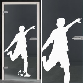 Glastür 161-1-f "Kicker"