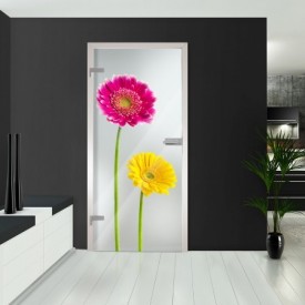Ganzglastüren - Flowers3