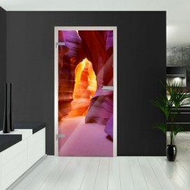 Ganzglastüren - Höhleneingang