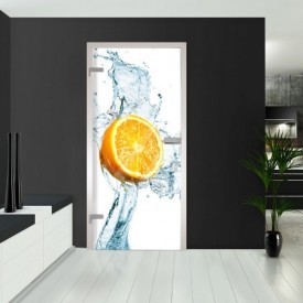 Ganzglastüren - Zitrone
