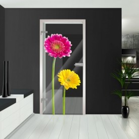 Ganzglastüren - Flowers3