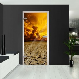 Ganzglastüren - Rissiger Boden