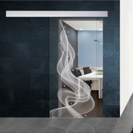 Schiebetür - "Smoke"