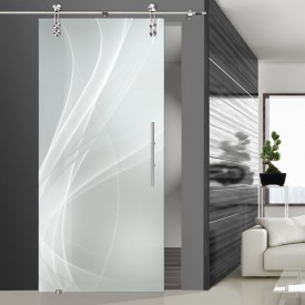 Schiebesystem V1000d, mit Griffstange