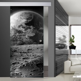 Schiebetür - "Erde - SW"