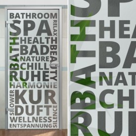 Glastür 128-2-f "Spa"