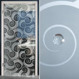 Glastür 165-4-f "Eddy"