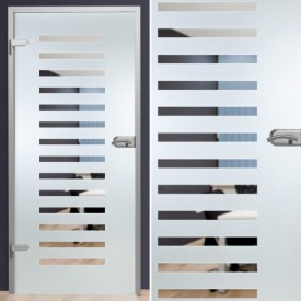 Glastür 140-1-f "Balken"