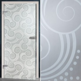 Glastür 165-1-s "Eddy"