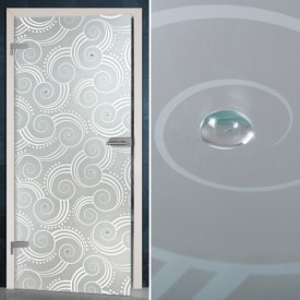 Glastür 165-3-s "Eddy"