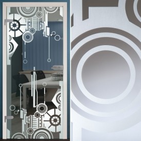 Glastür 164-1-f "Urban" aus...