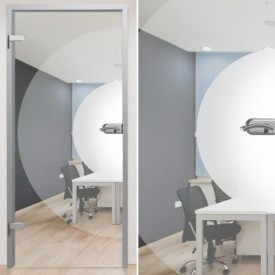 Glastür 155-1-f "Sphere"