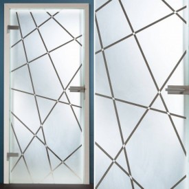 Glastür 133-2-f "Confuse"