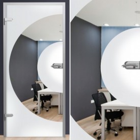 Glastür 155-3-f "Sphere"