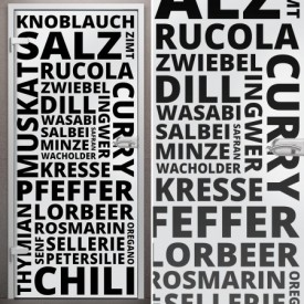 Glastür 154-3-f "Spice"