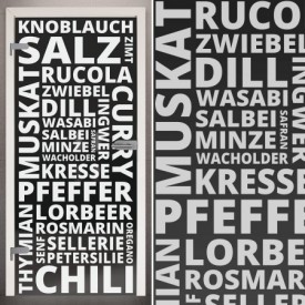 Glastür 154-2-f "Spice"