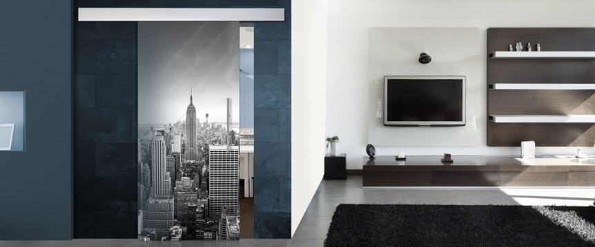 Bedruckte ALU60 Schiebetüren  günstig bei Linarto online kaufen